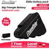 chamrider Batteria al Litio Triangolare ChamRider 48V 45AH / 52V 40.5AH con Celle 21700 per Bici Elettrica da Città / Mountain Bike con Motore Hub da 1000W 2000W