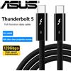 Asus Cavo USB Type-C ASUS PD240W per Ricarica Rapida Thunderbolt 5, Trasferimento Dati 80Gbps, Video 16K/8K per iPhone 16 17 Macbook Pro