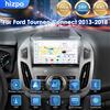 Hizpo Autoradio Android 14 8 Core 2Din per Ford Transit Tourneo Connect 2013-2018, Lettore Multimediale Intelligente con GPS, CarPlay Wireless, Auto Wifi 4G AI