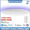 Yeelight Lampada da Soffitto Yeelight Arwen 450C/550C con Connessione WiFi, 16 Milioni di Colori RGB, Effetti di Luce Laterale, 6500K, Compatibile con APP Mi Home, Google Alexa, SmartThings
