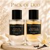 COLLECTION PRIVÉE GOLD ÉDITION Profumo Coco Vanilla & Vanilla Powdery, Collezione Privata Edizione Oro, Confezione Doppia, 2*50ML, Eau de Parfum Unisex, Prodotto in Francia