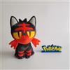 DUODUOBAO Peluche Pokemon Torracat da 21cm, Bambola Imbottita, Evoluzione di Incineroar, Giocattoli da Collezione, Regali per Fan