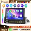 podofo Autoradio Podofo 1 Din con Schermo Incell, Carplay Wireless, Lettore Multimediale per Auto, Android Auto, Mirror Link, WIFI, GPS, FM/RDS, EQ