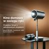 NONE Mini proiettore video intelligente 2026, nativo 1080P, supporto 4K, 500 lumen ANSI, Android 13, messa a fuoco elettrica, supporto pieghevole, Wi‑Fi, Bluetooth, portatile per home cinema, camera da