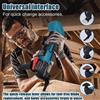Podofo 20000OPM Utensile Oscillante Cordless a Rilascio Rapido, Trimmer Multifunzione per Tagliare Legno, Inchiodare, Raschiare e Levigare