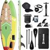 Tavola da Paddle Gonfiabile SUP per Adulti, Adatta per Surf, Gare Acquatiche e Pagaia da Tempo Libero, Attrezzatura Sportiva Acquatica da Esterno Portatile e Facile da Riporre
