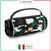 NONE Altoparlante Bluetooth portatile 5.0, altoparlante wireless con suono stereo da 10 W, potenziamento dei bassi, radio FM, supporto per schede TF, riproduzione da USB e ingresso AUX da 3,5 mm.