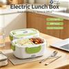 NONE Contenitore Termico Elettrico - Scaldavivande Portatile 12V con Contenitore Rimovibile da 0,4L, Facile da Pulire, Riscaldamento Efficiente, Ideale per Viaggi, Antiperdita, Perfetto per Adulti e