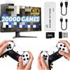 NONE Console per videogiochi retrò M15, pronta all'uso, con uscita video 4K HD, spazio di archiviazione da 128 GB, oltre 40.000 giochi classici integrati, doppi controller wireless e ideale per il