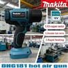 Makita Pistola Termica a Batteria Makita DHG181 18V 100% Originale, Utensile Elettrico al Litio LXT, 150-550ºC, per Termoretraibile e Adesivi Trasparenti