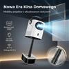 NONE Proiettore audio 3‑in‑1 con Android 11, 500 lumen ANSI, Wi‑Fi 6 dual‑band, Bluetooth 5.4 per home theater, supporto 4K, proiettore portatile