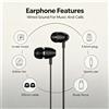 NONE Auricolari In-Ear Cablati AUX da 3,5 mm con Microfono, Cavo da 120 cm, Audio HD, Cuffie Handsfree per Telefono
