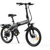 PVY Z20 PRO EVO Bicicletta Elettrica Pieghevole da 20", Bici Elettrica da Città con Sensore di Coppia e App Intelligente, 522Wh, 100Km, E-bike a Pedalata Assistita