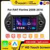 podofo Autoradio Android con CarPlay per Fiat Fiorino 2008-2016, sistema intelligente, ricevitore stereo GPS 2DIN, lettore multimediale per auto.