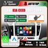 AUTOTOP Schermo multimediale da 7 pollici con sistema Linux, CarPlay wireless e Android Auto per KIA CEED 2007 2008 2009, autoradio con Bluetooth, GPS, navigazione, DSP, schermo touchscreen e telecamera
