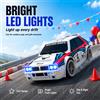 ZNLYRION Auto radiocomandata 1:24, 4WD, per drifting, 2.4G, anti-interferenza, pneumatici sostituibili, per giocare all'aperto, auto da corsa ad alta velocità, idea regalo