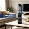 Telecomando universale di ricambio per Smart TV LG LED LCD 4K UHD, con tasti di scelta rapida per Netflix e Prime Video.