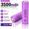 Makita Batteria 18650 Li-ion Ricaricabile 3.7V 3500mAh INR18650-35E Alta Capacità Reale 25A, Alternativa Premium per Sostituire le Vecchie Celle, Maggiore Potenza e Durata, Compatibile con Torce, Power Bank,
