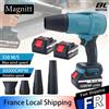 Magnitt Soffiatore elettrico turbo senza spazzole da 3500 W, ventola a getto, soffiatore d'aria elettrico senza fili, portata 350 m/s, 4 ugelli, soffiatore per foglie, strumento per rimuovere la polvere,