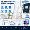 NONE Adattatore Audio Bluetooth 5.0 Wireless con Connettore Lightning a Jack per Cuffie da 3,5 mm per Dispositivi Apple