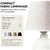 NONE Paralume in tessuto di lino a sei tonalità, sostituzione per lampade a luce diffusa, attacco E14/E27, design con diffusione morbida, ideale per lampade da terra da soggiorno, comfort visivo, progetto