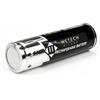 NONE Batteria ricaricabile agli ioni di litio ICR18650, 3,7 V, 1200 mAh, con connettore piatto, ideale per torce, lampade frontali, ventilatori e microfoni.