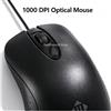 NONE Mouse per Computer USB Cablato/Wireless 1000DPI, Mouse Ottico Silenzioso con Cavo da 140cm, Mouse da Ufficio per Laptop e PC Desktop