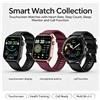 NONE Smartwatch con funzionalità di chiamata Bluetooth, modello WX16NERO, per uomo e donna, con monitoraggio dell'attività fisica, 123 profili sportivi, registrazione dei dati relativi alla frequenza