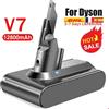 Makita Nuova Batteria Dyson V7 21.6V 12800mAh Li-Ion Ricaricabile per Aspirapolvere Dyson V7 Animal Pro, Batteria di Ricambio
