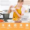 NONE Bilancia da Cucina Digitale WETECH W4106 5kg/1g, Bilancia di Precisione per Alimenti con Vetro Temperato per Cottura e Pasticceria