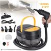 zollor Pulitore a Vapore ad Alta Temperatura 2500W, Macchina per Pulizia a Vapore Portatile con Serbatoio d'Acqua da 1600ml, Riscaldamento Rapido per la Pulizia di Elettrodomestici, Condizionatori d'Aria e