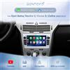 BONROAD Autoradio Wireless Carplay Android Auto per Opel Vectra C Astra H J Cosa D Zafira Corsa C Vivaro Combo Meriva Veda Vauxhall Antara Schermo Touch da 7 Pollici con RDS Navigazione GPS DSP