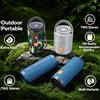 NONE Altoparlante Bluetooth Ricaricabile Portatile per Escursioni e Picnic, con Struttura in Tessuto, Multi-Input, Audio Wireless per Esterni