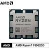 AMD Processore AMD Ryzen 7 7800X3D (8C/16T, fino a 5.0GHz, 96MB di cache L3, socket AM5, senza dissipatore incluso)