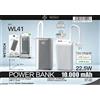 NONE Power Bank WETECH 5000/10000mAh Caricabatterie Portatile Ricarica Rapida 22.5W Magnetico Wireless MagSafe Cavi Integrati USB‑C Lightning Doppia Uscita USB per iPhone Android