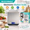 NONE Bilancia da Cucina Digitale 5kg 1g ARRANGO AB76298, Bilancia Elettronica per Alimenti con Display LCD e Funzione Tare, 18x14cm
