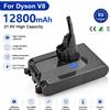 Makita Batteria di ricambio 21,6V 9800/12800mAh per Dyson V8 Absolute Fluffy Animal Motorhead SV10 Aspirapolvere, Batteria Li-Ion Ricaricabile, Magazzino UE, Spedizione Rapida