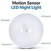 NONE Lampada da parete a LED con sensore di movimento, ricaricabile tramite USB, luce notturna COB, lampada da armadio magnetica adesiva per corridoio, scale, camera da letto, armadio.