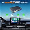 AUTOTOP Box Decoder Retrofit Wireless CarPlay Android Auto per Audi A8 A8L D4 4H 2010-2017 MMI 3G 3G Plus HN+ HNav+ BNav Interfaccia Retrofit per Schermo Originale AirPlay MirrorLink Bluetooth AUX USB