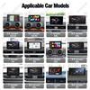 AUTOTOP Decoder Wireless CarPlay Android Auto per Audi A3 S3 8V A4 B9 A5 F5 Q2 Q5 Q7 MIB MIB2 Interfaccia di Retrofit per Schermo Originale AirPlay MirrorLink Bluetooth AUX USB Telecamera OEM