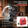 NONE Sega ad Anello Elettrica Toroidale per Calcestruzzo 9800W, Taglio a Secco/Umido con Pompa dell'Acqua, Profondità Massima 16,1 pollici/410 mm, per Calcestruzzo, Mattoni, Tondino e Marmo, Taglierina