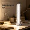 NONE Lampada LED di emergenza portatile e ricaricabile, con 2400 mAh e 48 LED, attivazione automatica, da fissare a parete, ideale come fonte di luce di riserva in caso di interruzione di corrente