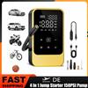 NONE Compressore d'aria elettrico portatile, gonfiatore per pneumatici per auto, 150 PSI, 4 modalità preimpostate, accessori per auto, accessori per moto, pompa per bicicletta, scooter e palla, gonfiatore