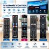 NONE Telecomando universale per Smart TV Samsung, LG e Sony, con pulsanti per lo streaming, Netflix, YouTube e funzioni Smart, facile da configurare.