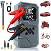 NONE Batteria auto jump starter, caricabatteria portatile, dispositivo di avvio automatico, booster, avviatore di emergenza, pompa gonfiabile, avviatore di emergenza per auto, pompa gonfiabile