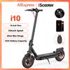 iScooter Monopattino elettrico Iscooter I10-1, batteria da 15 Ah, pneumatici da 10" gonfiabili, autonomia di 45 km, velocità massima di 25 km/h, compatibile con app per dispositivi mobili.