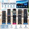 NONE Telecomando universale di ricambio per Smart TV Samsung, LG e Sony, con pulsanti Netflix e YouTube, non richiede programmazione, portata 8 metri, batteria AAA.