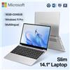 LenO Nuovo Laptop Ultra Sottile 14.1" 16Gb Ram 2Tb Ssd Intel 4405U PC da Gaming Display 1920*1080 Computer per Ufficio e Studio PC Windows 11 Pro