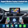 AUTOTOP Box Decoder Wireless CarPlay Android Auto AUTOTOP per Audi A8 A8L S8 D4 4H 2010-2017 MMI 3G HN+ HNav+ BNav Interfaccia di Retrofit per Schermo Originale AirPlay MirrorLink Bluetooth AUX USB Telecamera
