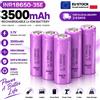 DAGENLY Batteria 18650 3500mAh 3.7V ricaricabile al litio Li-ion INR18650-35E con elevata capacità reale, cella premium stabile, maggiore autonomia e durata, protezione da sovraccarico e cortocircuito per
